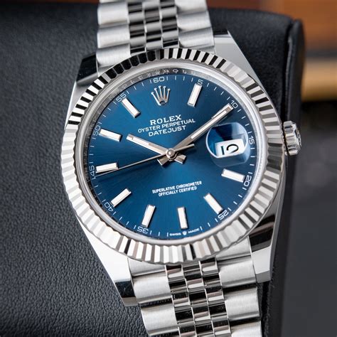 rolex datejust 41 fluted bezel jubilee bracelet